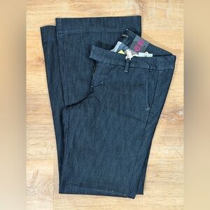 NWT! Z. Cavaricci Midnight Blue Wide Leg Trouser Jeans, Sold at Torrid, Size 12